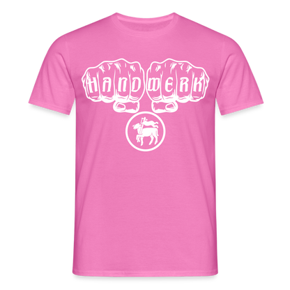 Unisex T-Shirt "Fleischer" Pink Männer T-Shirt