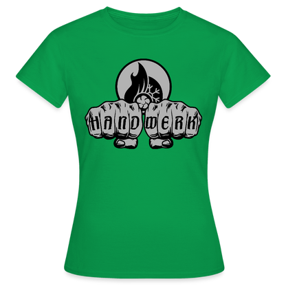 Frauen T-Shirt "Klimatechniker" Kelly Green Frauen T-Shirt