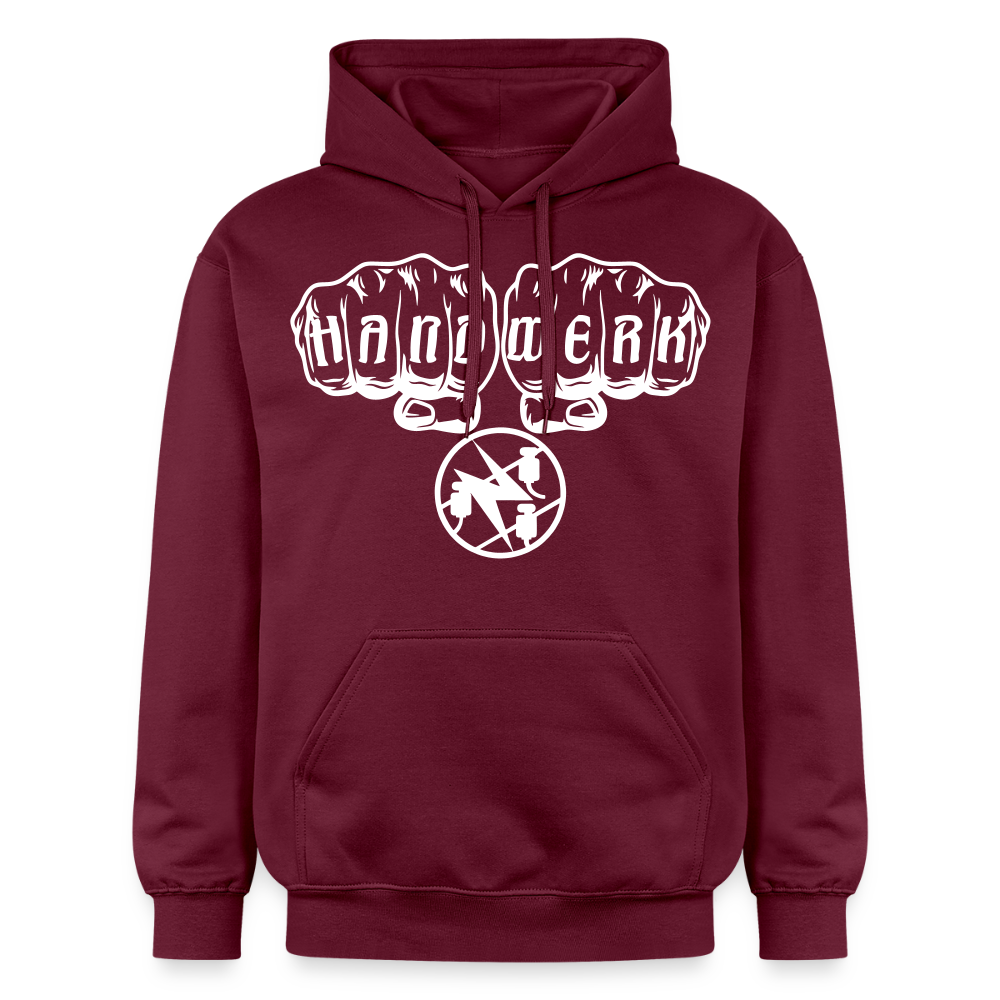 Gildan Unisex Softstyle® "Elektriker" Maroon Gildan Unisex Softstyle® Midweight Hoodie
