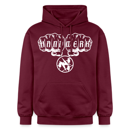 Gildan Unisex Softstyle® "Elektriker" Maroon Gildan Unisex Softstyle® Midweight Hoodie