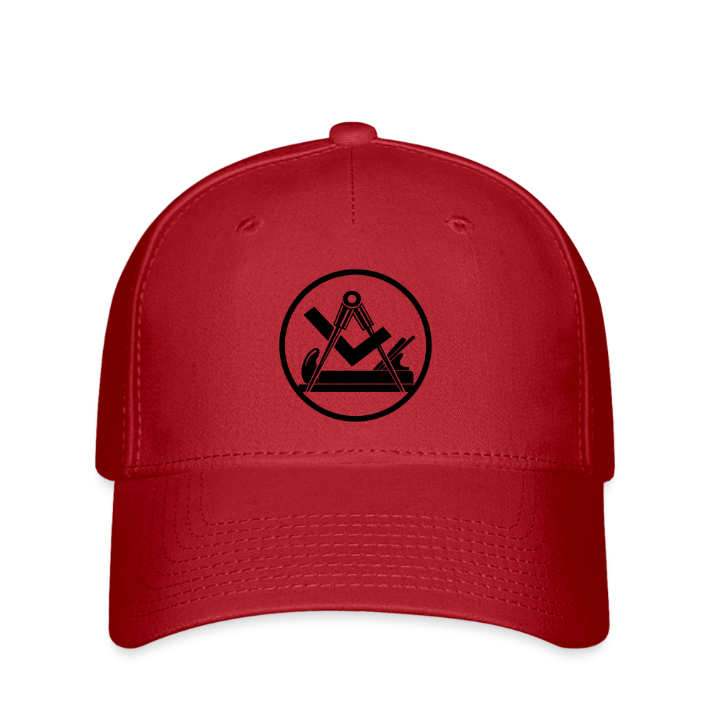 Flexfit Cap "Schreiner/Tischler" Rot Flexfit Cap