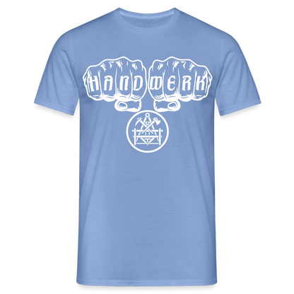 Unisex T-Shirt "Betonbauer" carolina blue Männer T-Shirt