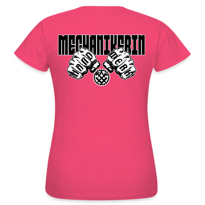 Frauen T-Shirt "Mechanikerin" (beidseitig bedruckt) Azalea Frauen T-Shirt