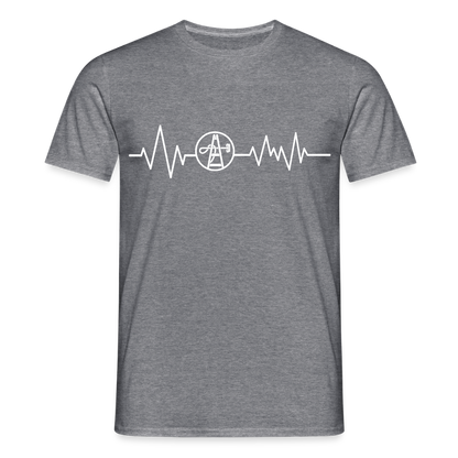 Unisex T-Shirt "Gebäudereiniger" Graphit meliert Männer T-Shirt