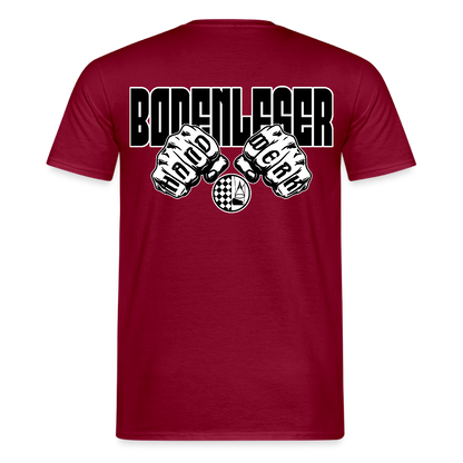 Unisex T-Shirt "Bodenleger" - Ziegelrot