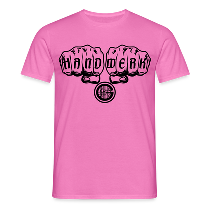 Unisex T-Shirt "Gerüstbauer" Pink Männer T-Shirt