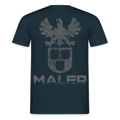 Unisex T-Shirt "Maler" Navy Männer T-Shirt