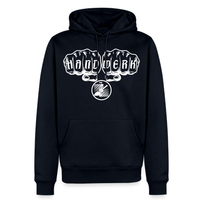 Männer Premium Hoodie "Fliesenleger" Navy Männer Premium Hoodie