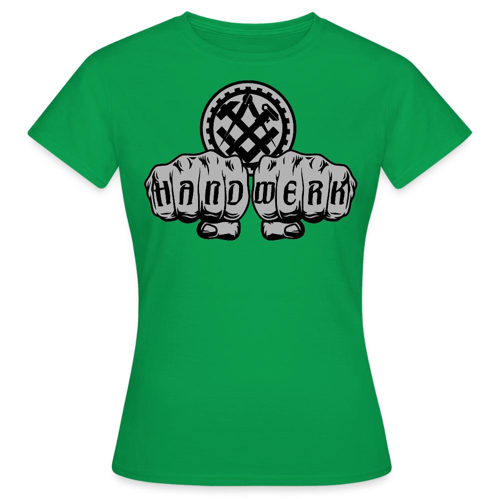 Frauen T-Shirt "Mechaniker" Kelly Green Frauen T-Shirt