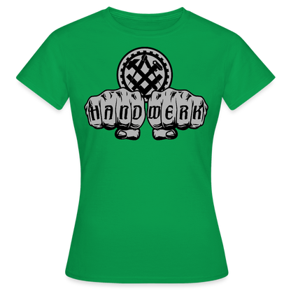 Frauen T-Shirt "Mechaniker" Kelly Green Frauen T-Shirt