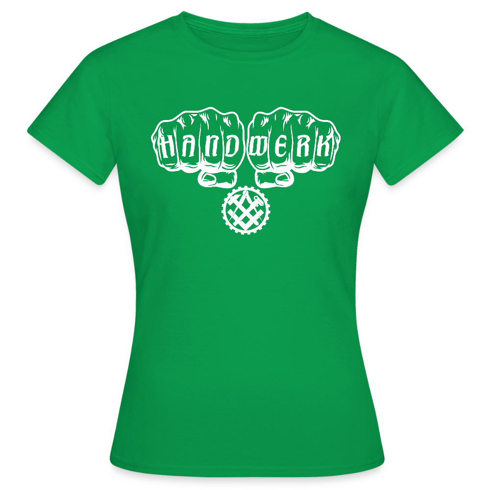 Frauen T-Shirt "Mechaniker" Kelly Green Frauen T-Shirt