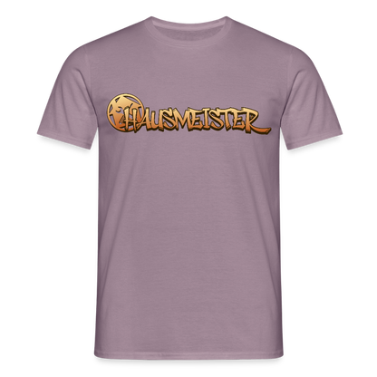 Unisex T-Shirt "Hausmeister" Lilagrau Männer T-Shirt