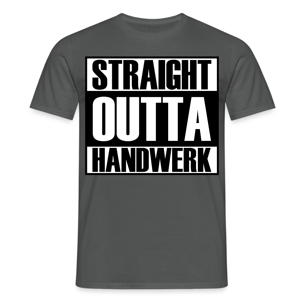 Unisex T-Shirt "Handwerk" Anthrazit Männer T-Shirt