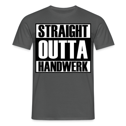Unisex T-Shirt "Handwerk" Anthrazit Männer T-Shirt