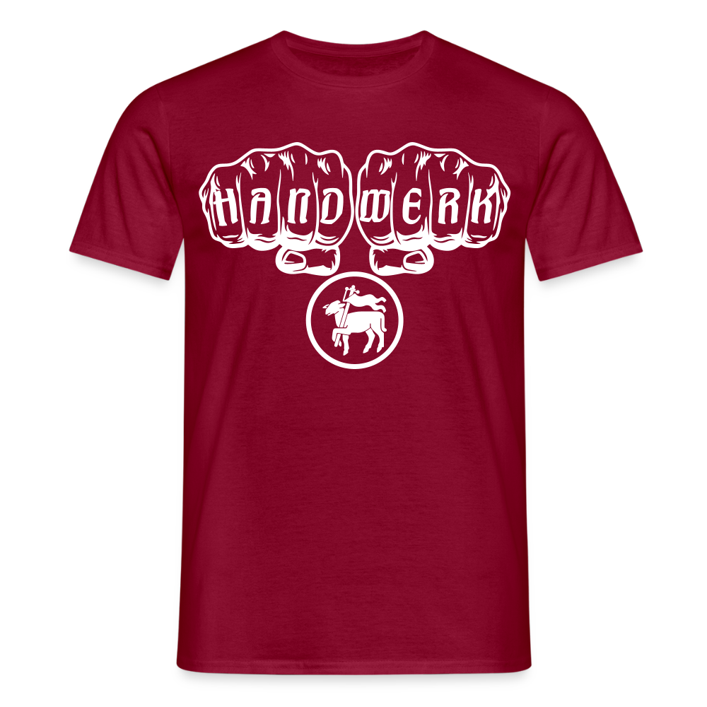 Unisex T-Shirt "Fleischer" Ziegelrot Männer T-Shirt