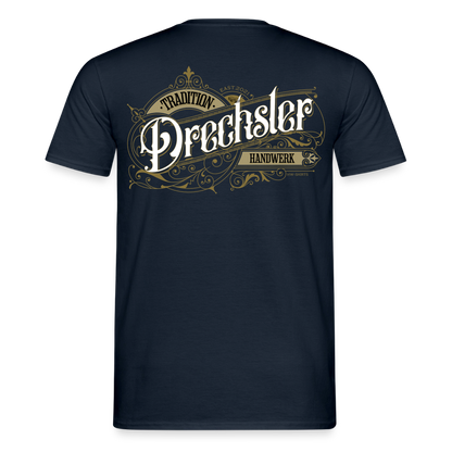 Unisex T-Shirt "Drechsler"-Nostalgie von Spreadconnect, bequemes Männer T-Shirt mit nostalgischem Druck, Baumwolle, casual Look