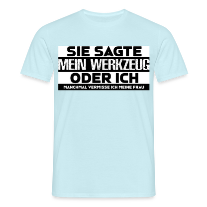 Unisex T-Shirt "Werkzeug" Sky Männer T-Shirt