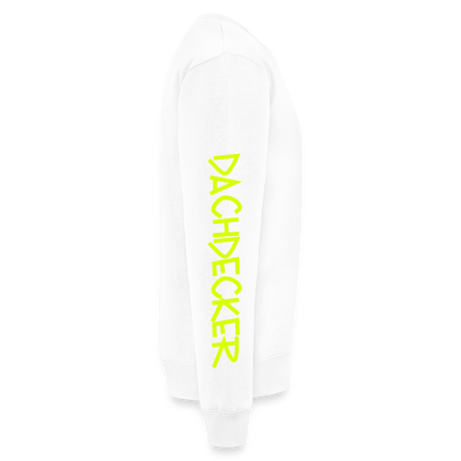 Unisex Premium Pullover "Dachdecker" neongelb Männer Premium Pullover