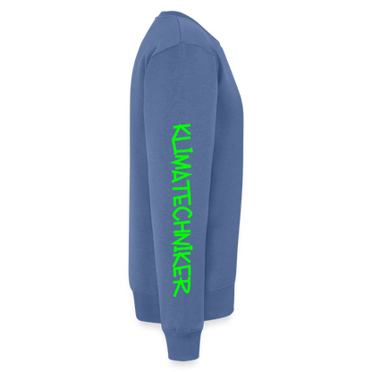 Unisex Premium Pullover "Klimatechniker" neongrün Männer Premium Pullover