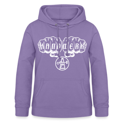 Frauen Hoodie "Gebäudereiniger" Lavendel Frauen Hoodie