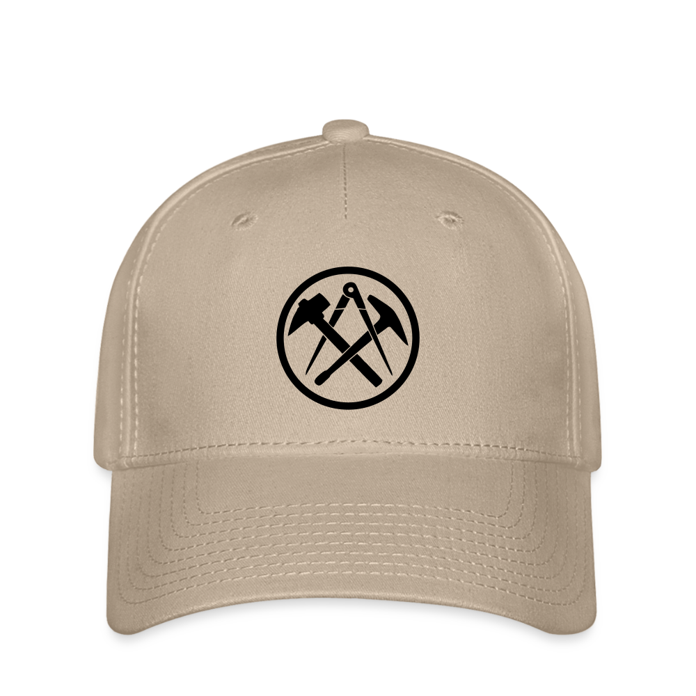 Flexfit Cap "Dachdecker" Khaki Flexfit Cap