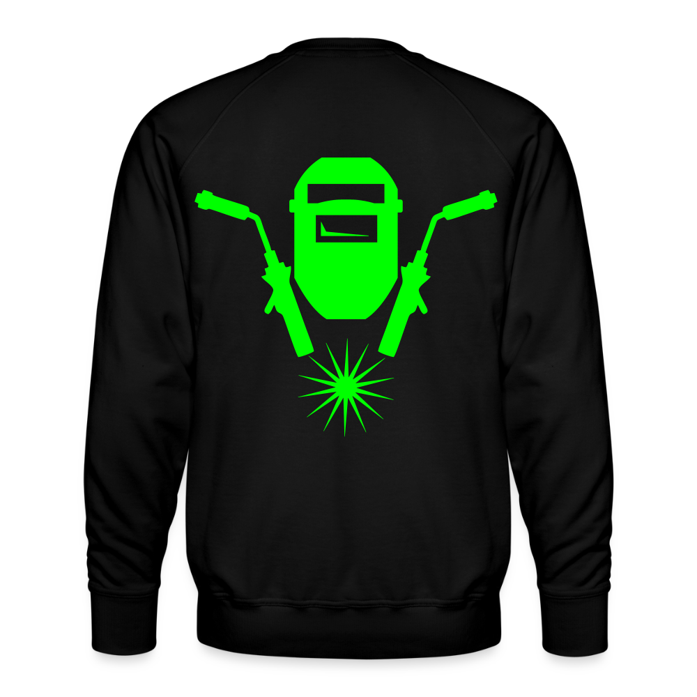 Unisex Premium Pullover "Metallbauer" neongrün Männer Premium Pullover