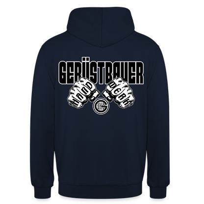Unisex Hoodie "Gerüstbauer" - Navy