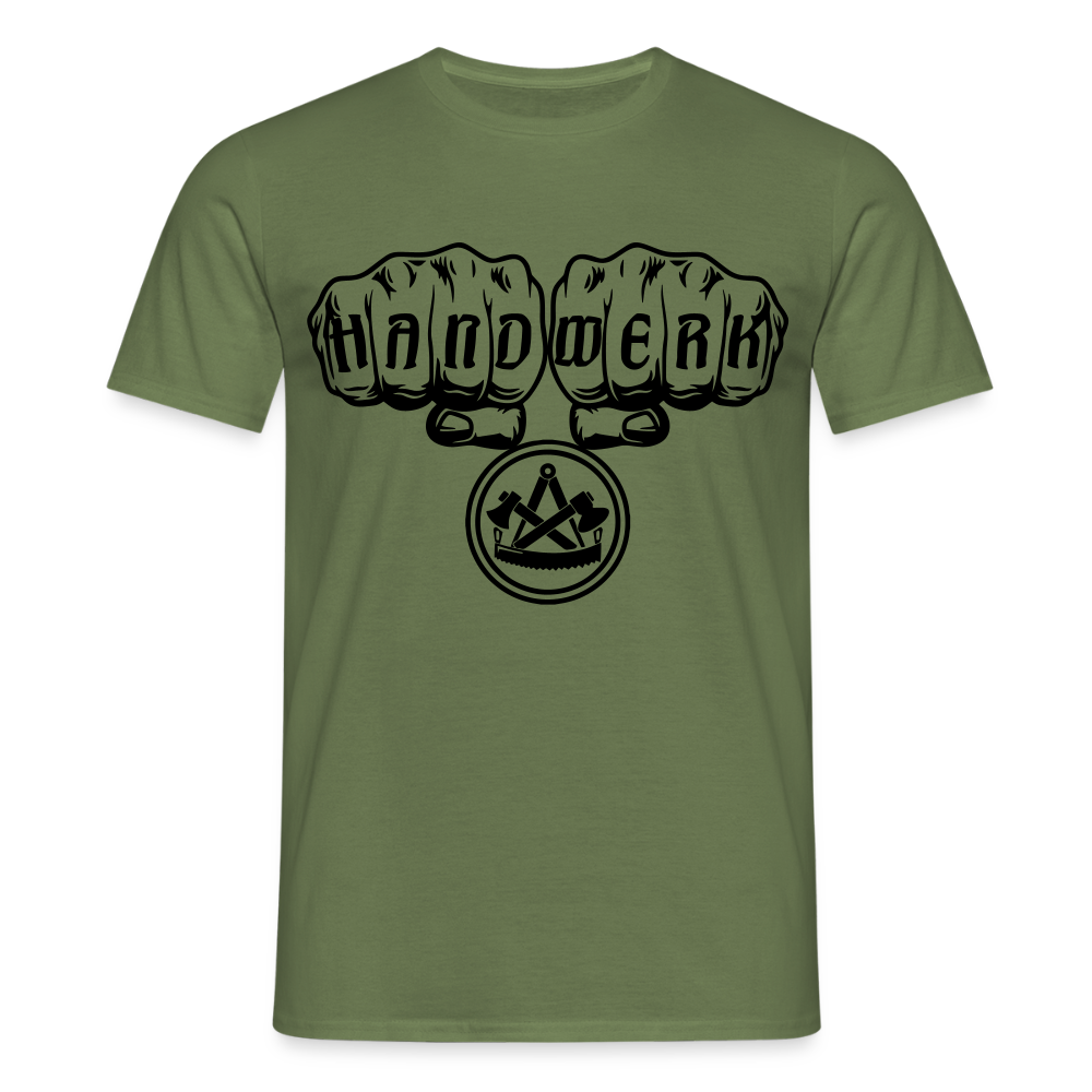 Unisex T-Shirt "Zimmermann" Militärgrün Männer T-Shirt
