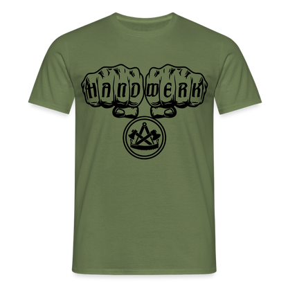 Unisex T-Shirt "Zimmermann" Militärgrün Männer T-Shirt