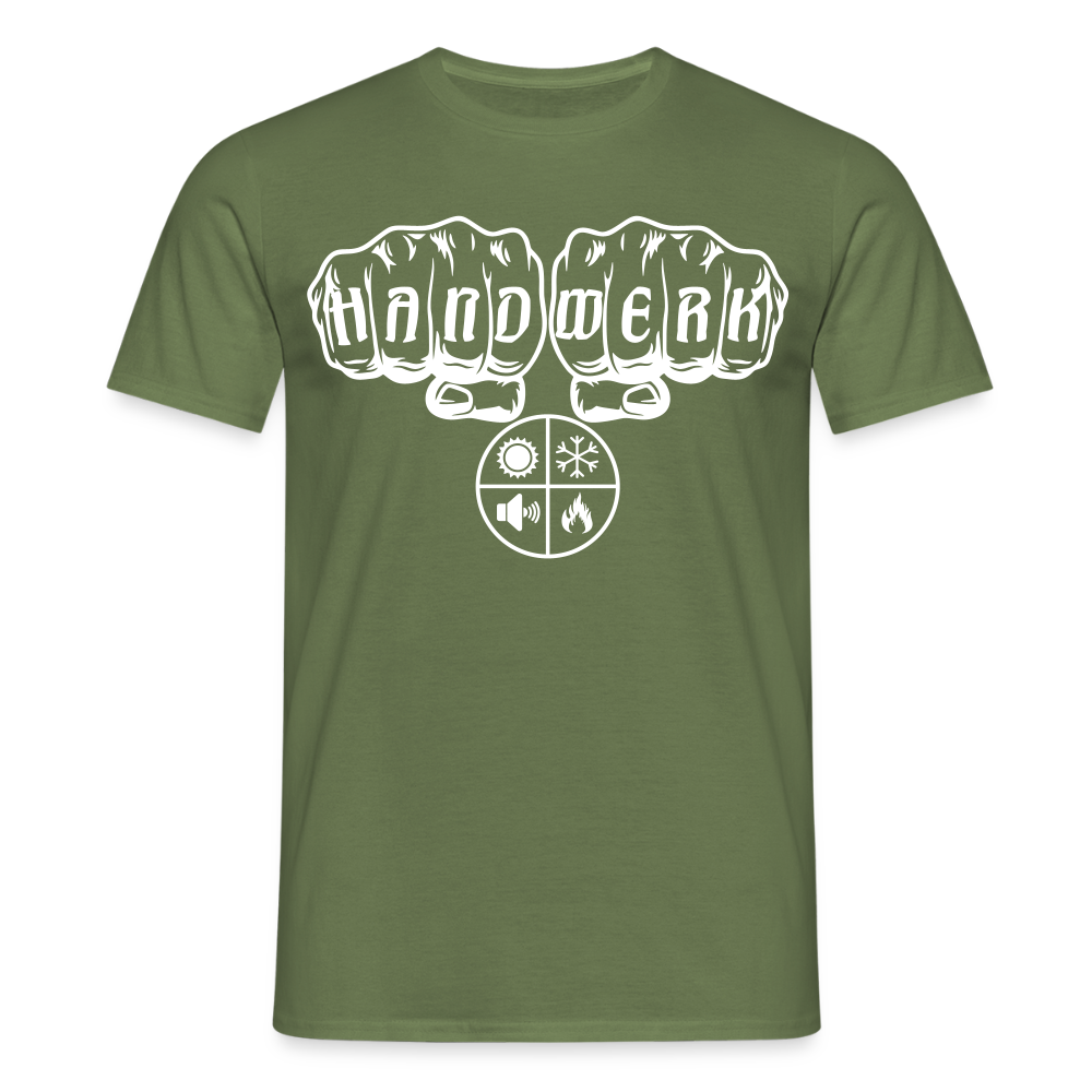 Unisex T-Shirt "Isolierer" Militärgrün Männer T-Shirt