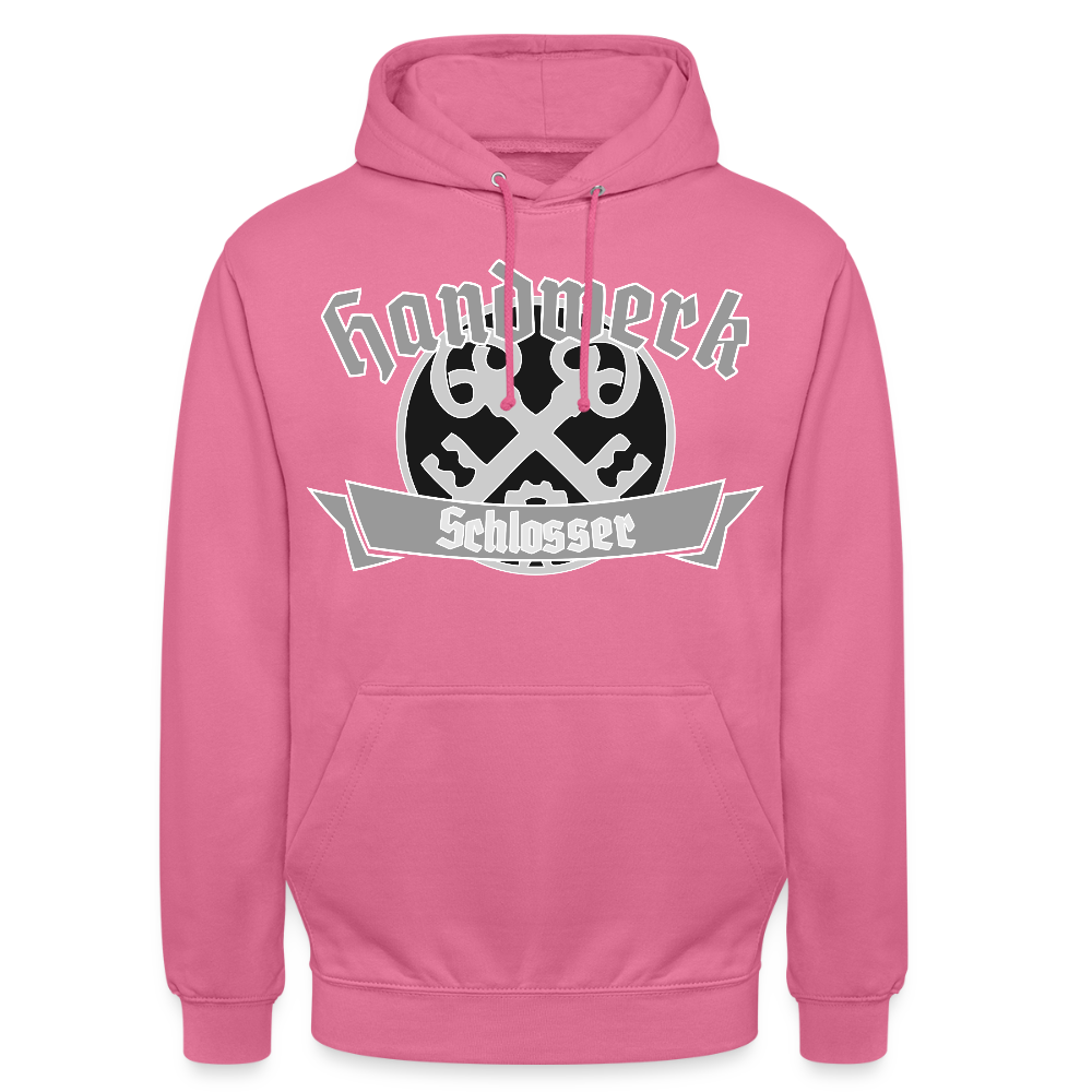 Unisex Hoodie "Schlosser" Pink Unisex Hoodie