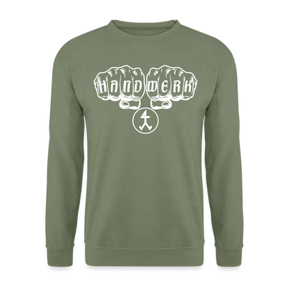 Unisex Pullover "Steinmetz" Armeegrün Unisex Pullover