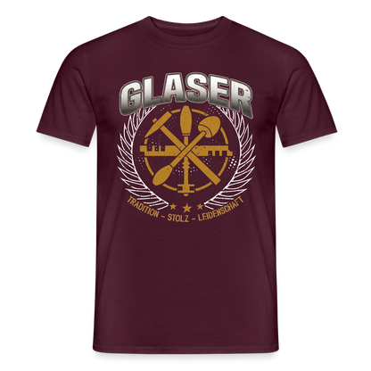 Unisex T-Shirt von Glaser, traditionelles Design, Männer T-Shirt, bequem und stylish, weiße Baumwolle, Spreadconnect Marke