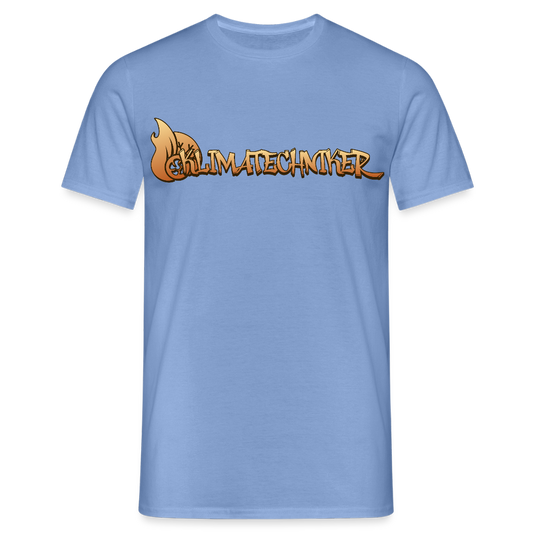 Unisex T-Shirt "Klimatechniker" carolina blue Männer T-Shirt