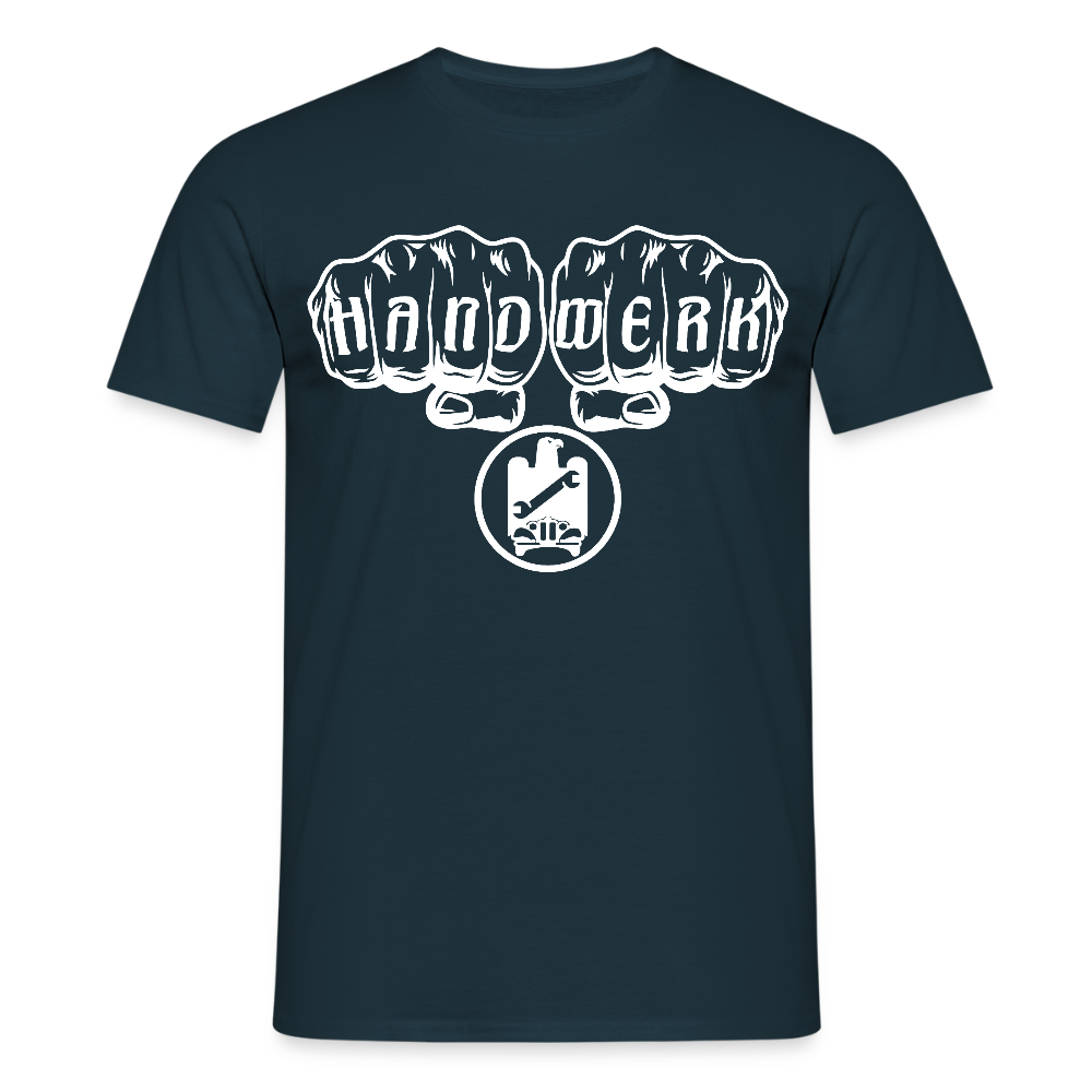 Unisex T-Shirt "KFZ-Mechaniker" Navy Männer T-Shirt