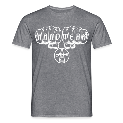 Unisex T-Shirt "Gebäudereiniger" Graphit meliert Männer T-Shirt