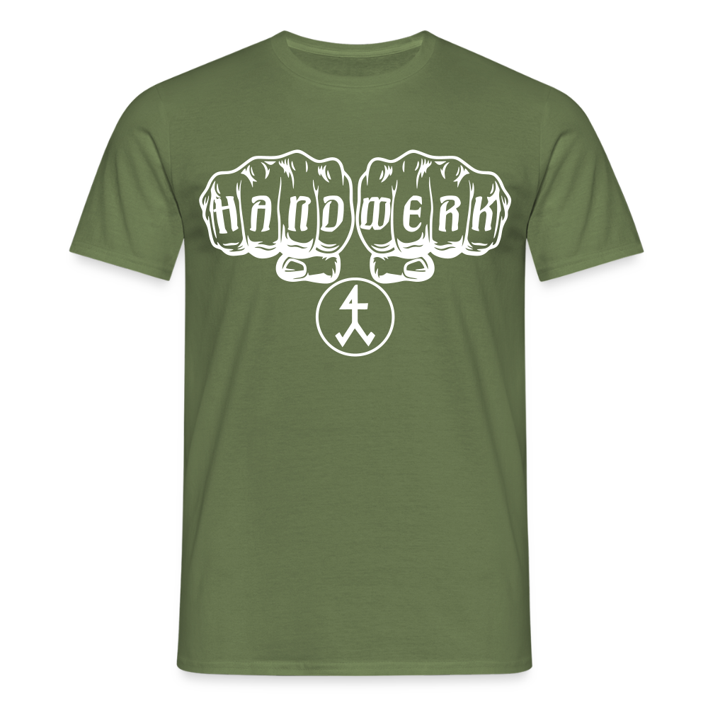 Unisex T-Shirt "Steinmetz" Militärgrün Männer T-Shirt