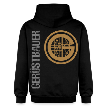Gildan Unisex Softstyle® "Gerüstbauer" Schwarz Gildan Unisex Softstyle® Midweight Hoodie