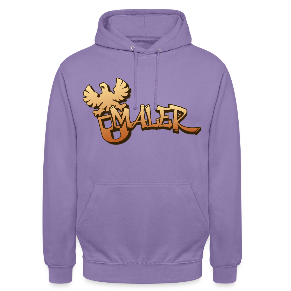Unisex Hoodie "Maler" Lavendel Unisex Hoodie