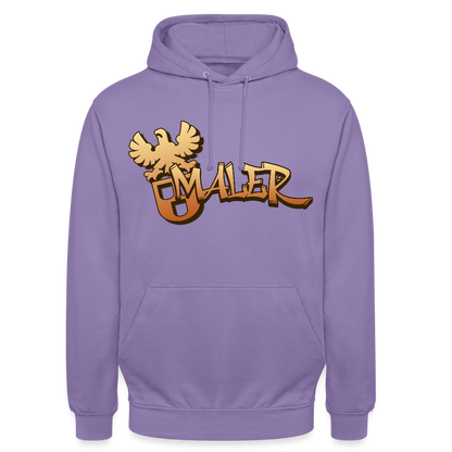 Unisex Hoodie "Maler" Lavendel Unisex Hoodie