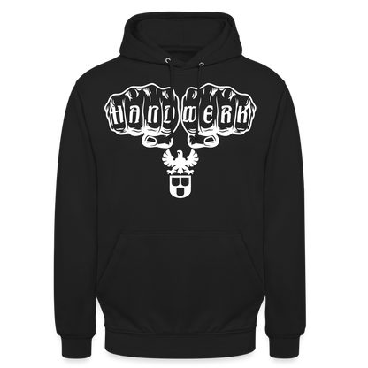 Unisex Hoodie "Maler" Schwarz Unisex Hoodie
