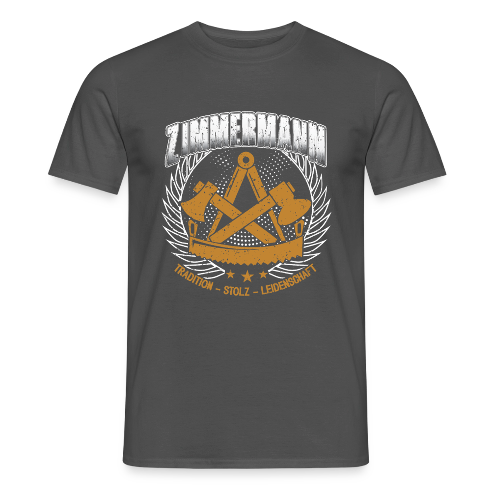 Unisex T-Shirt von Spreadconnect mit traditionellem Design, sichtbare Frontansicht, bequemes Männer T-Shirt aus Baumwolle.