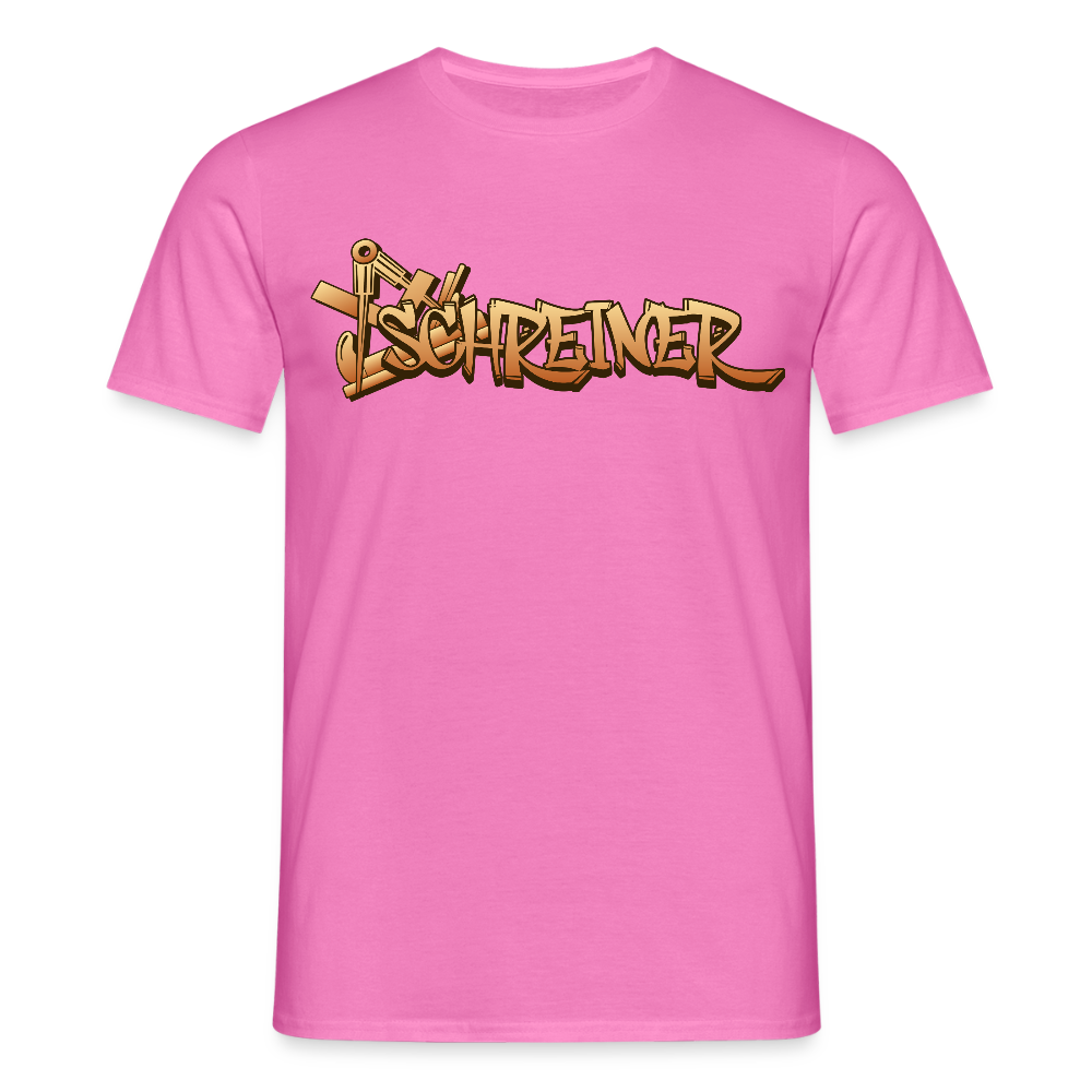 Unisex T-Shirt "Schreiner" Pink Männer T-Shirt