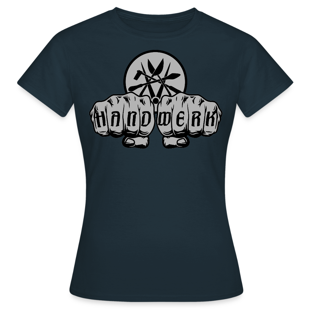 Frauen T-Shirt "Spengler" Navy Frauen T-Shirt