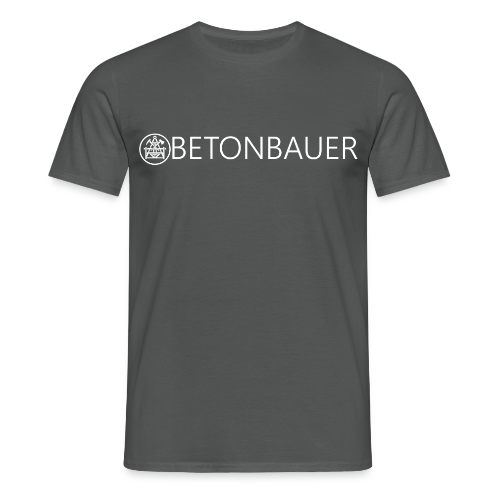 Unisex T-Shirt "Betonbauer" Anthrazit Männer T-Shirt