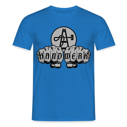 Unisex T-Shirt "Gebäudereiniger" Royalblau Männer T-Shirt