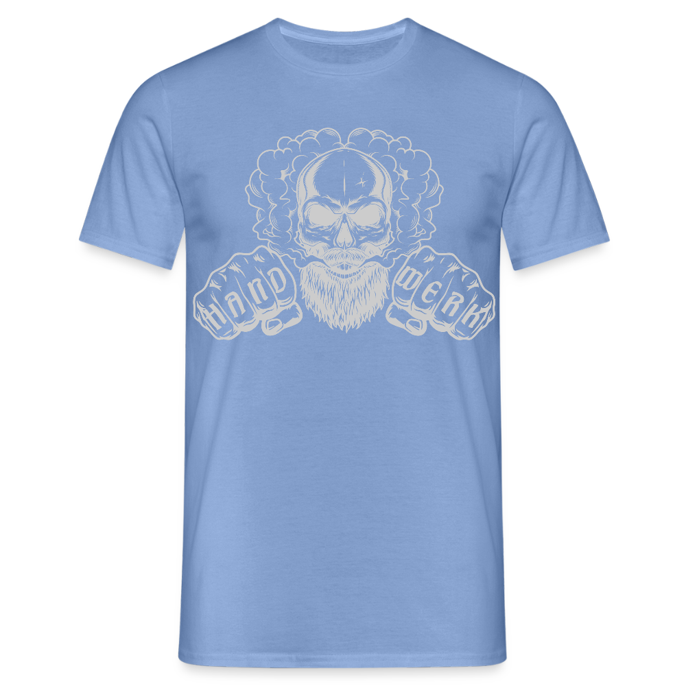 Unisex T-Shirt "Blackbeard-Handwerk" carolina blue Männer T-Shirt