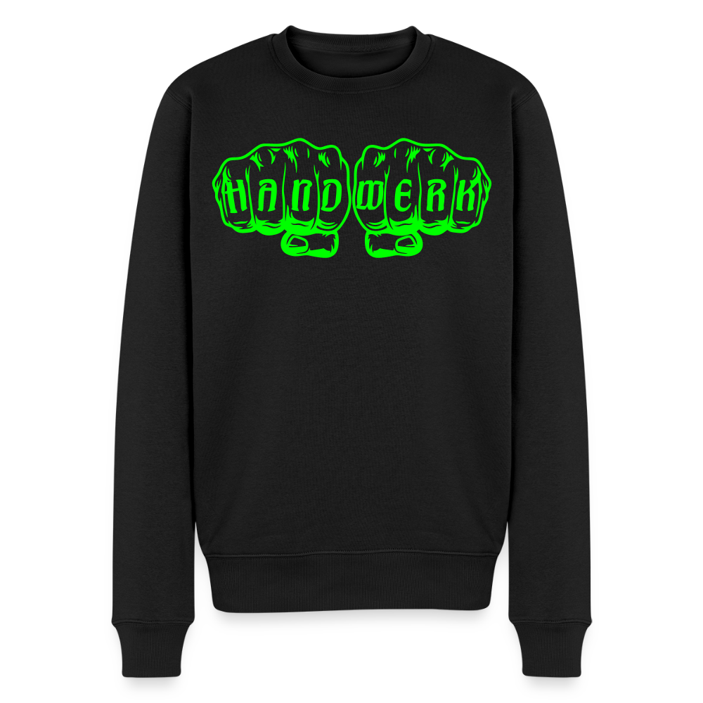 Unisex Premium Pullover "Drechsler" neongrün Männer Premium Pullover