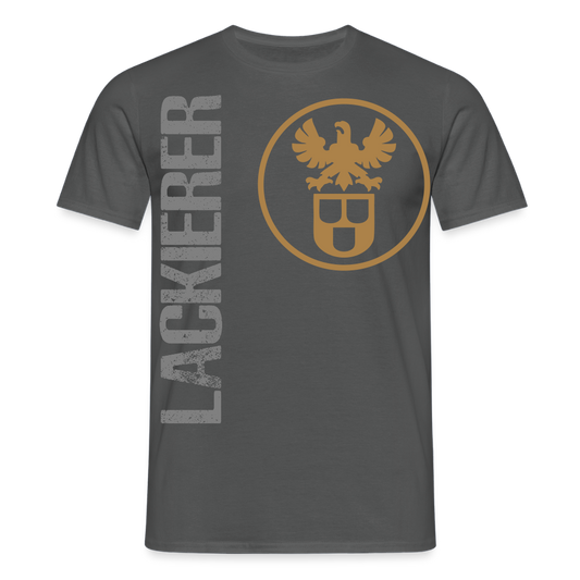 Unisex T-Shirt "Lackierer" Anthrazit Männer T-Shirt