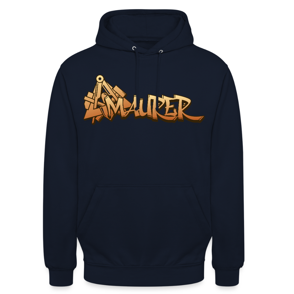 Unisex Hoodie "Maurer" Navy Unisex Hoodie